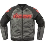 Icon OVERLORD3 Magnacross Textile Motorcycle Jacket Grey/black. Fixed Price $235.00.