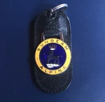 Vintage Torpedo Leather Key Fob, Sunbeam Alpine New Old Stock. Fixed Price $89.00.